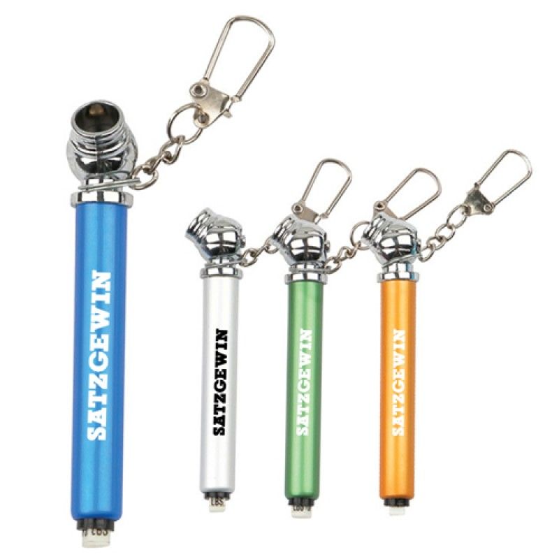 Wholesale Custom Mini Tire Gauge Keychain