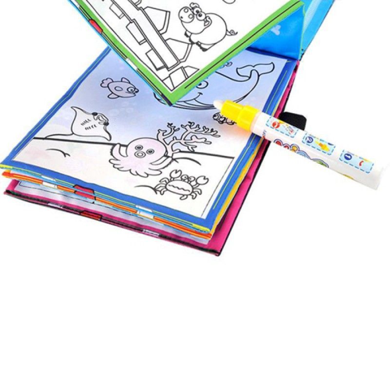 Wholesale Kids Magic Water Drawing Book and Magic Pen