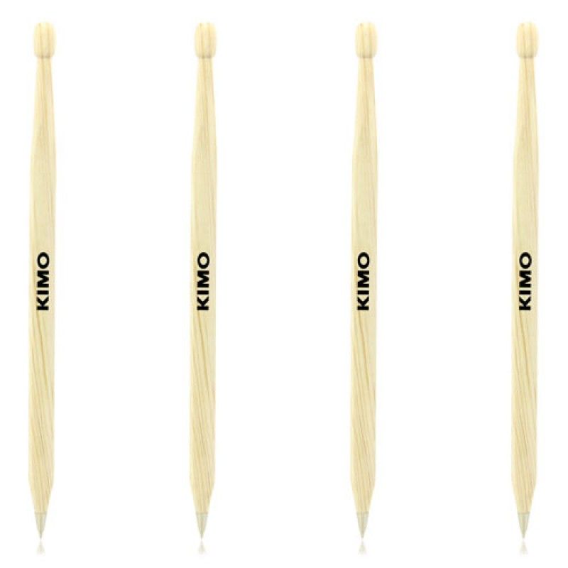 Wholesale Hexagonal Drumstick Wooden Ballpoint Pen