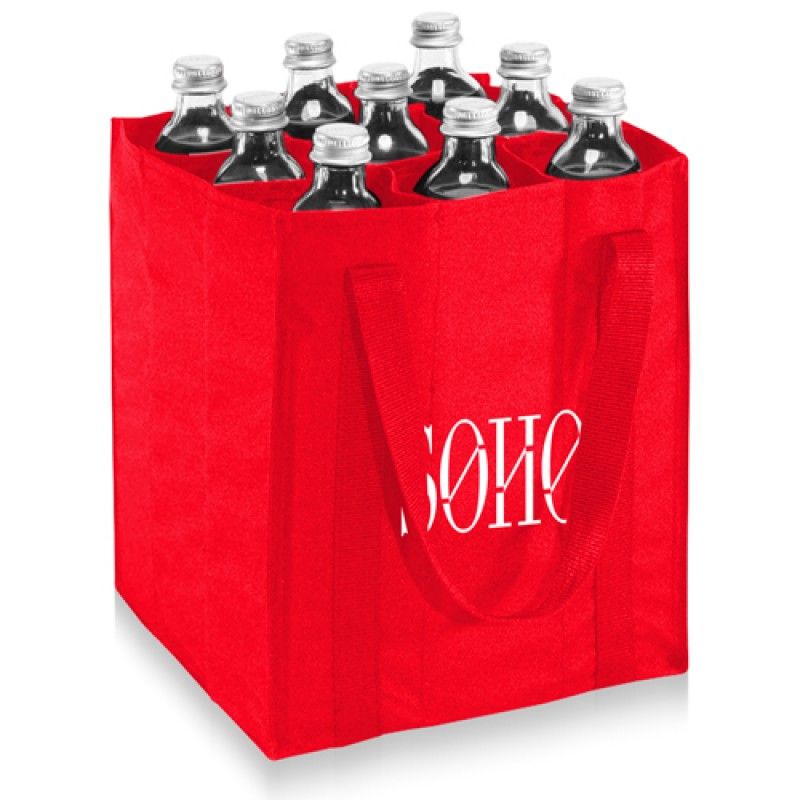 Wholesale 9 Bottle Carrier Tote Bag