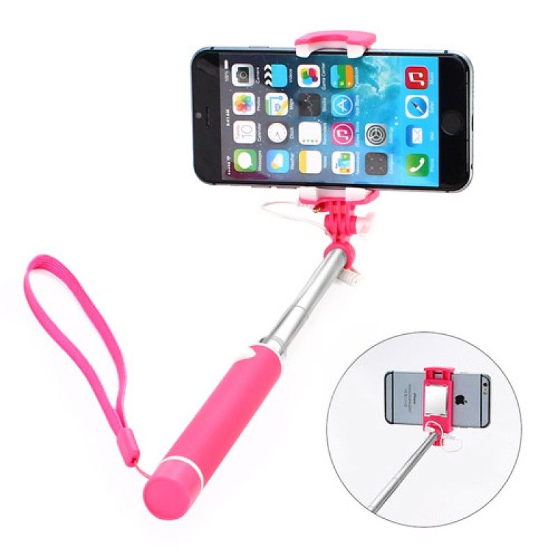 Wholesale Standard Mini Wired Control Selfie Stick Monopod