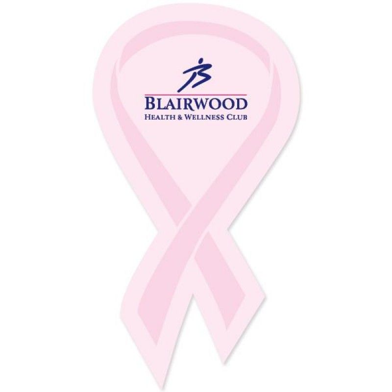 Wholesale Medium Pink Ribbon Magnet-[BG-27125BC]