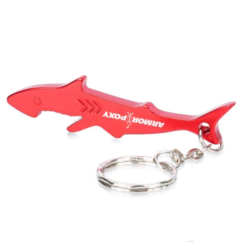 Wholesale Shark Shaped Bottle Opener Keyring