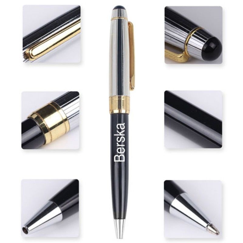 Wholesale Glossy Twist Metal Pen