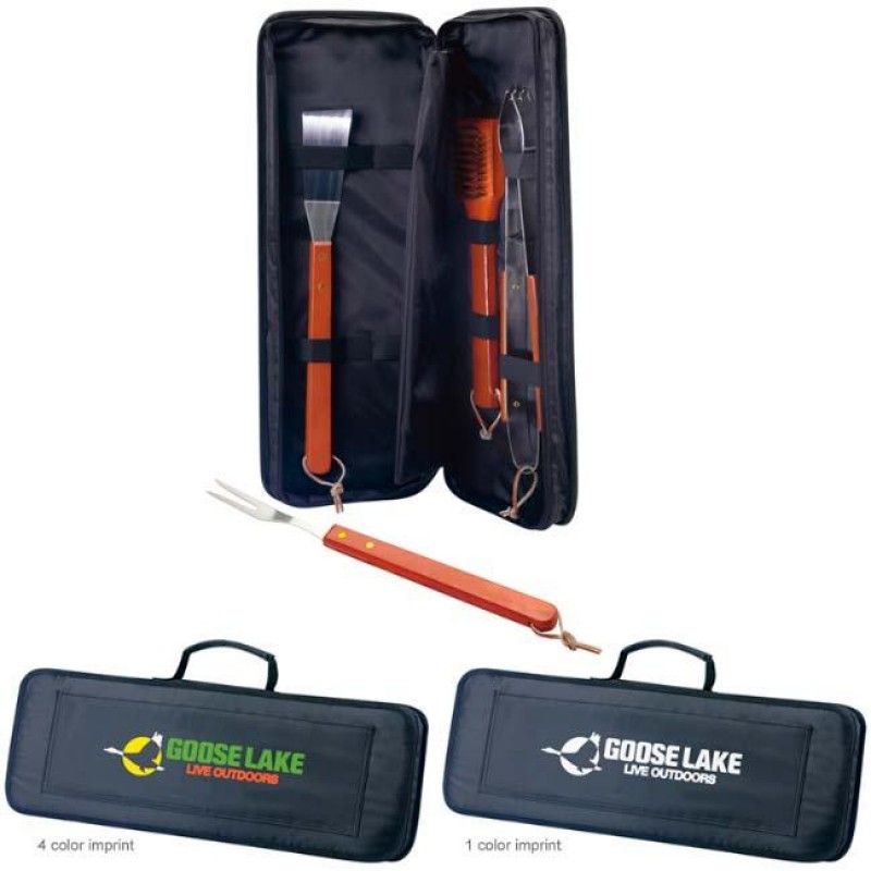 Wholesale Sizzler 5-Piece BBQ Set-[NW-91792]