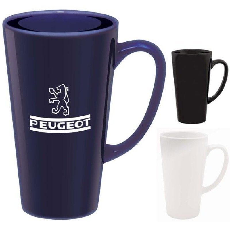 Wholesale Shiny Cafe Mug - 16 oz.-[NW-91353]