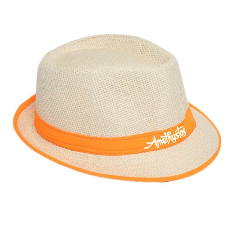 Wholesale Fluorescent Unisex Beach Straw Hat