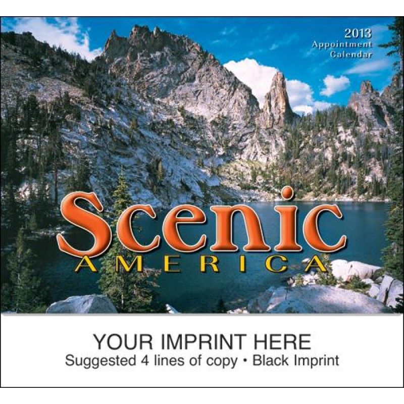 Wholesale Scenic America Calendar-[HL-27001]