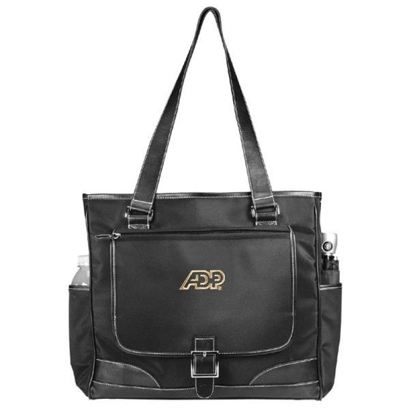 Wholesale Swash Buckle Computer Tote-[BG-28079]