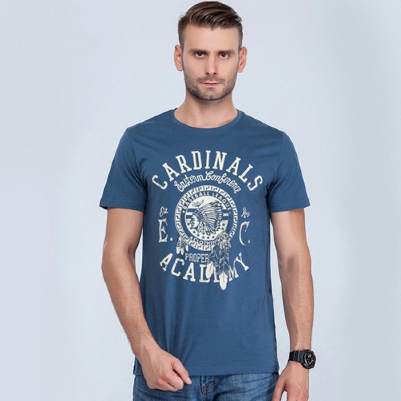 Wholesale Short Sleeve Mens Cotton T Shirt