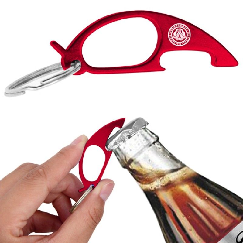 Wholesale Rat Shape Bottle Opener Keychain