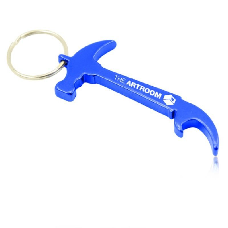 Wholesale Aluminium Hammer Bottle Opener Keyring