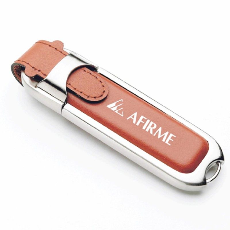 Wholesale 8GB Leather Flash Drive