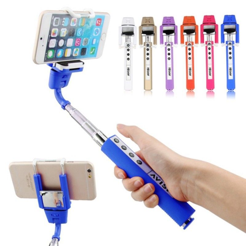 Wholesale Extendable Universal Alloy Bluetooth Handheld Selfie Stick