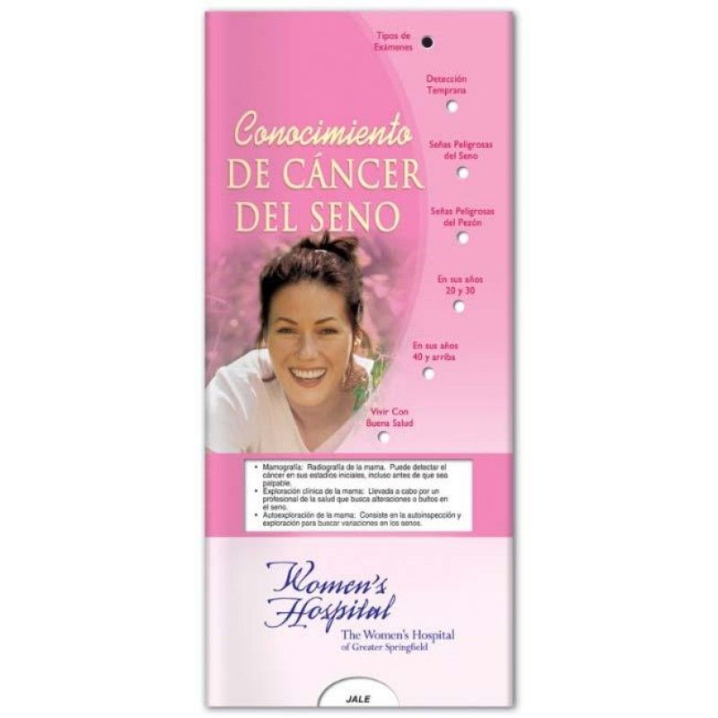 Wholesale Pocket Slider: Breast Cancer (Spanish)-[NW-91620]