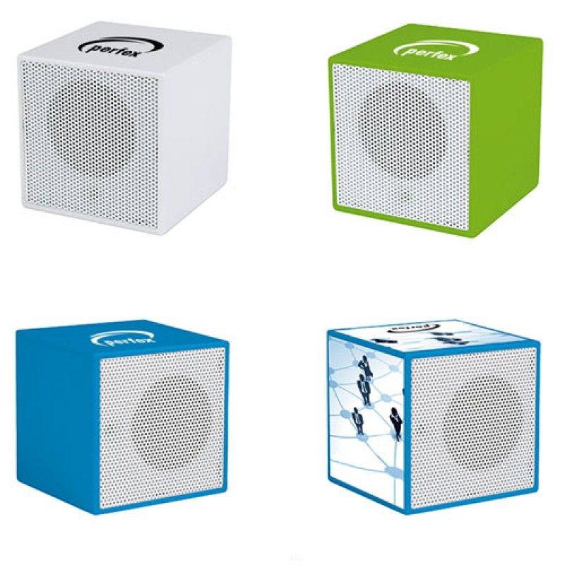 Wholesale Mini Cube Shape Dynamic Speaker