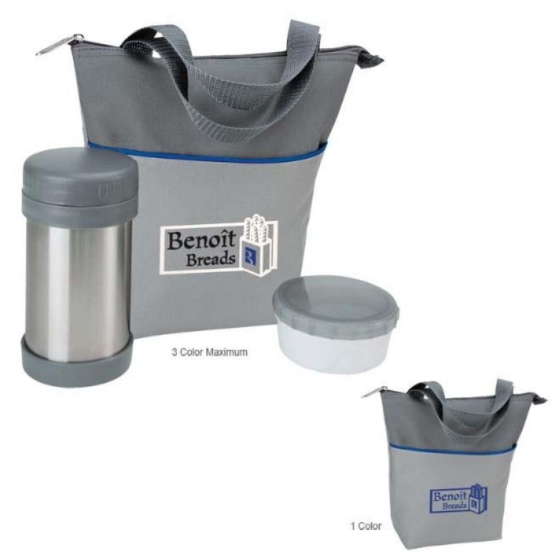 Wholesale Lunch Bag Set with Storage Containers-[NW-91786]