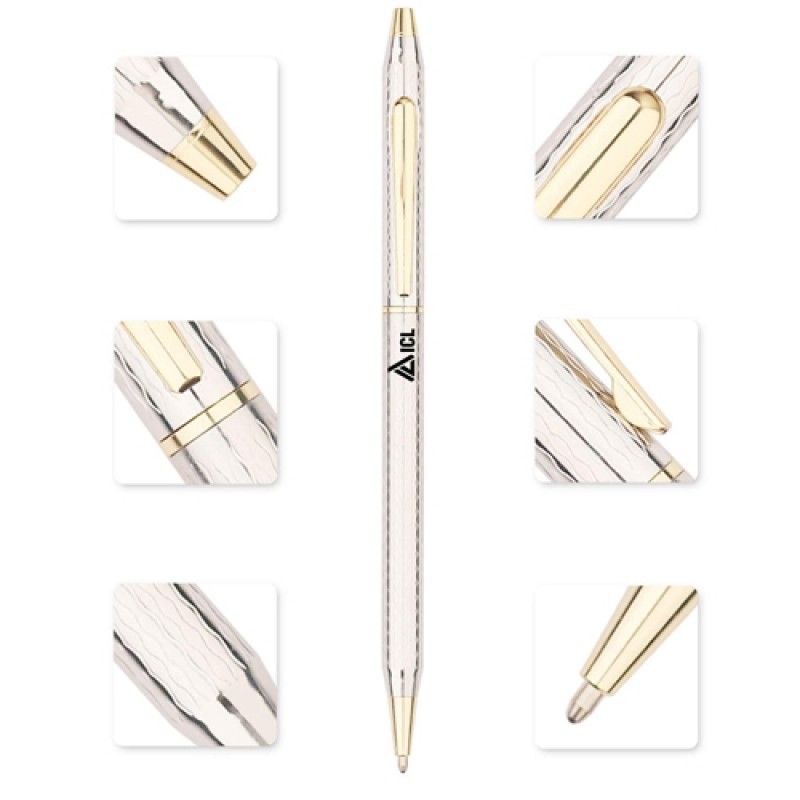 Wholesale Slim Twist Action Ballpoint Pen