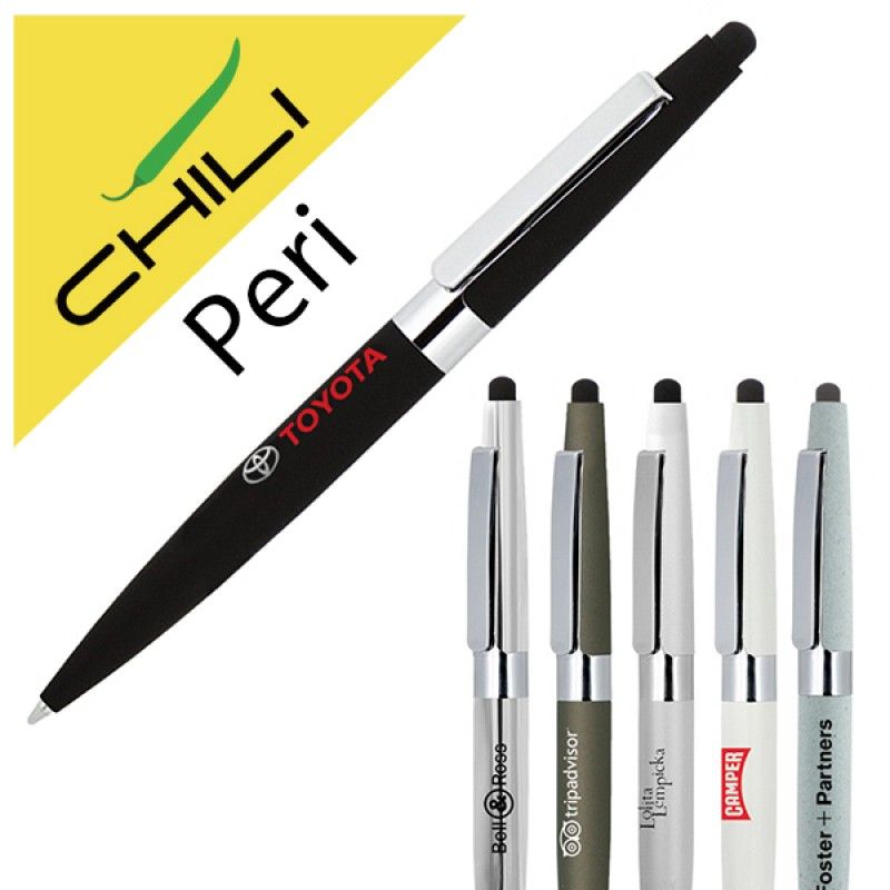 Wholesale Peri Stylus Twist Metal Ballpen