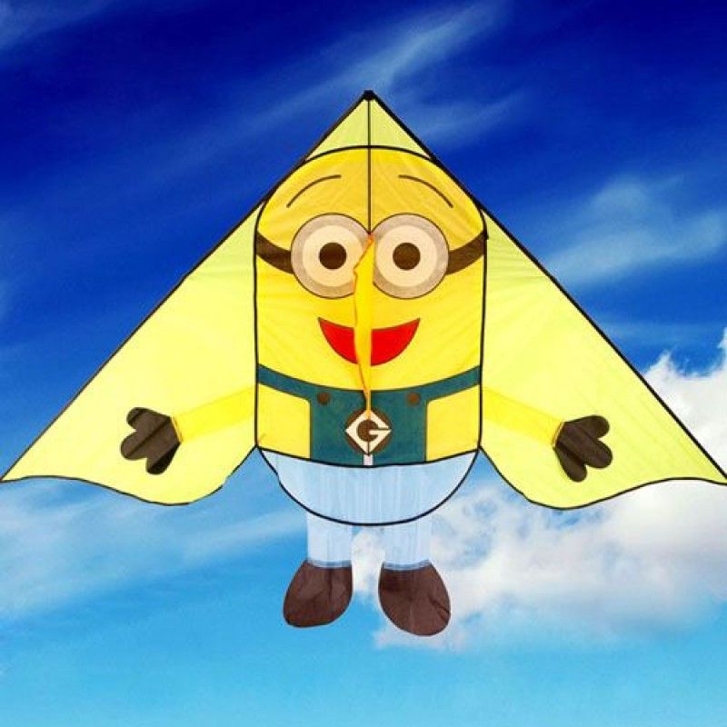 Wholesale Minions Kite with Handle Line for Children