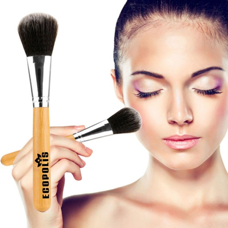 Wholesale Professional Cosmetic Bamboo Handle Brushes