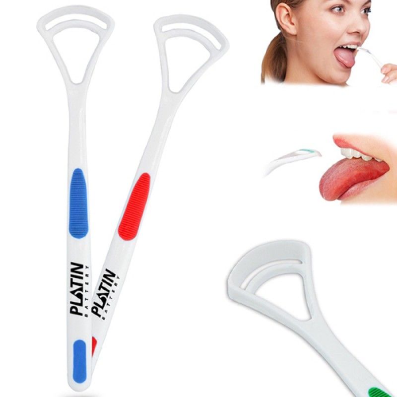 Wholesale Oral 2 Pieces Tongue Scraper