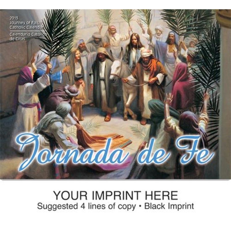 Wholesale Jornada de Fe Catholic Calendar-[HL-27042]