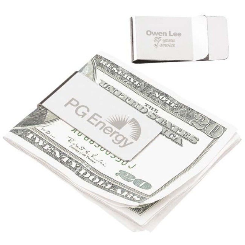 Wholesale Chrome Money Clip-[NW-92081]