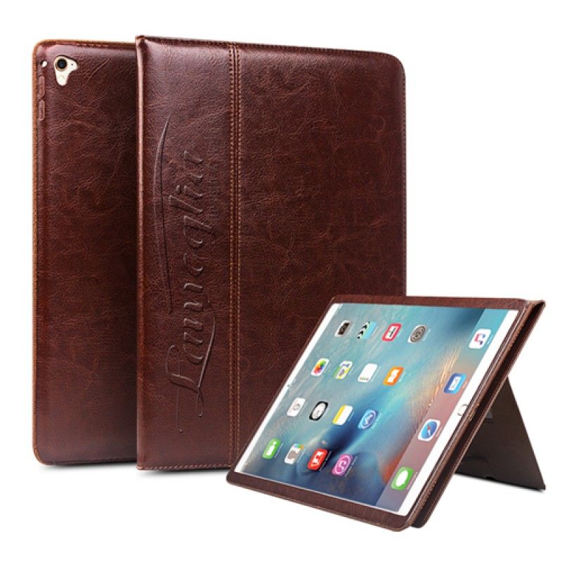 Wholesale Slim Leather Handstrap Case With Folding Stand