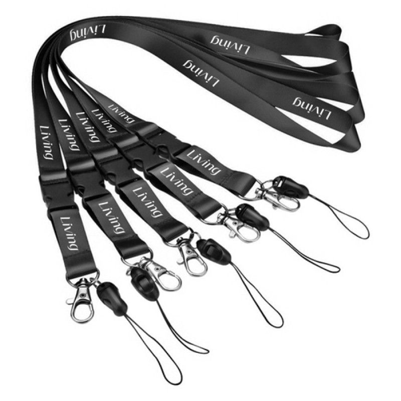 Wholesale Detachable Buckle Swivel J Hook Lanyard