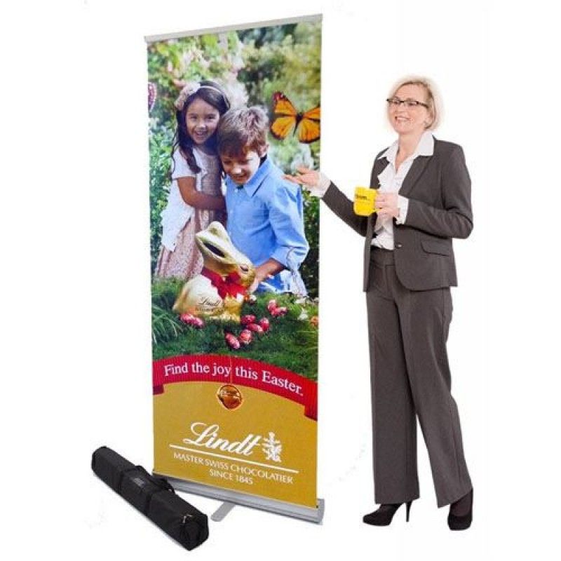 Wholesale Eco Stand with Non Curl Graphics Roller Banner Stand