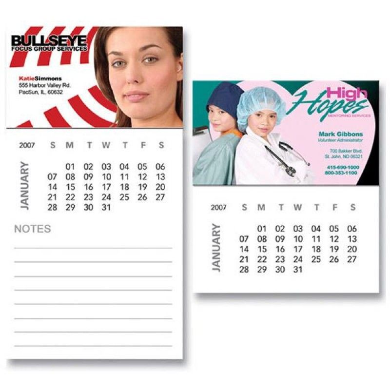 Wholesale Magnet with 12 Sheet Calendar-[BG-27122]