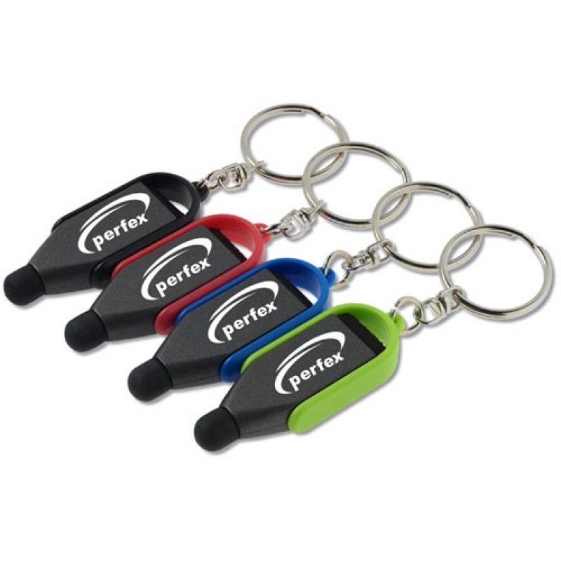 Wholesale Stylus Screen Cleaner Keychain