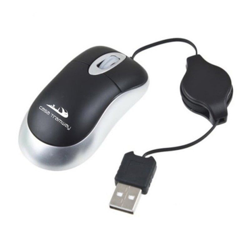 Wholesale Mini USB Retractable Optical Scroll Mouse