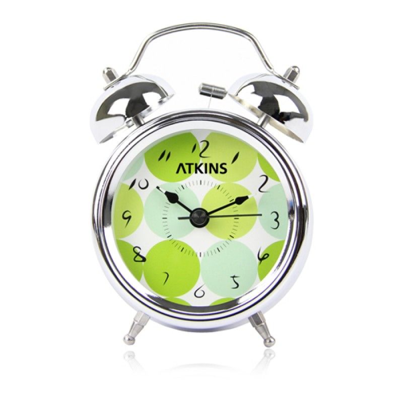 Wholesale Shiny Double Bell Alarm Clock