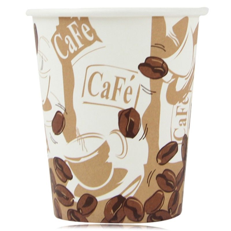 Wholesale 8 Oz Disposable Hot Drink Paper Cup