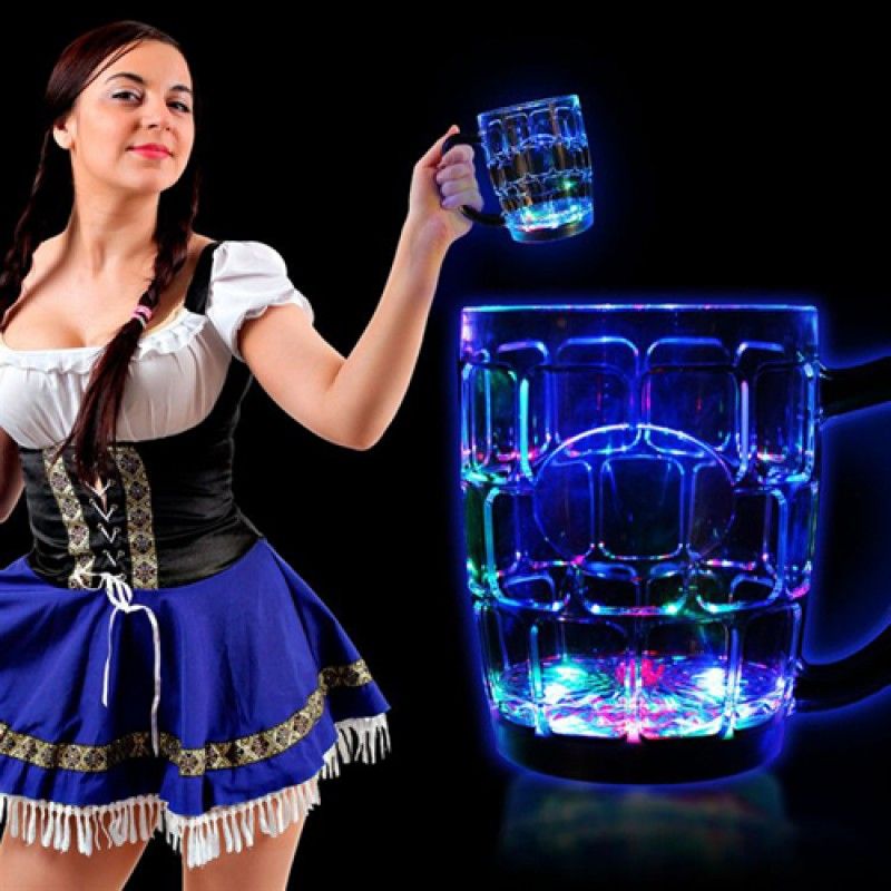 Wholesale Light-Up Water Inductive Beer Mug