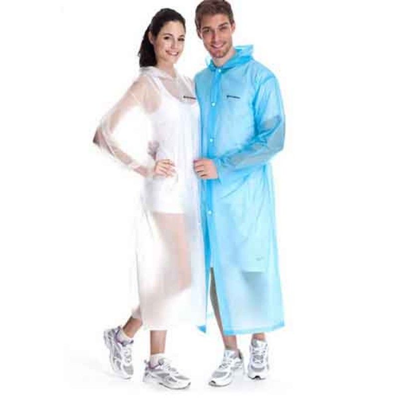 Wholesale Solid Knee Length Raincoat