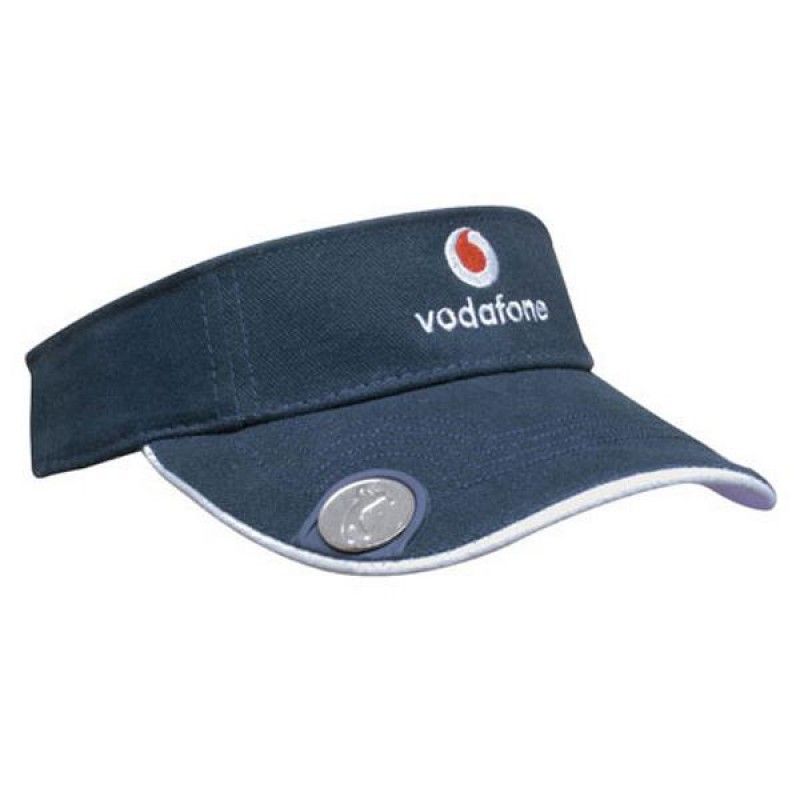 Wholesale Cotton Visor w/Magnetic Ball Marker-[HW-28013]