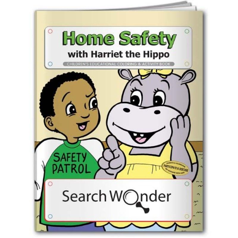 Wholesale Coloring Book: Home Safety-[NW-91540]