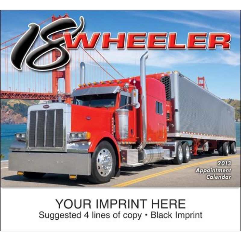 Wholesale 18-Wheeler Calendar-[HL-27024]