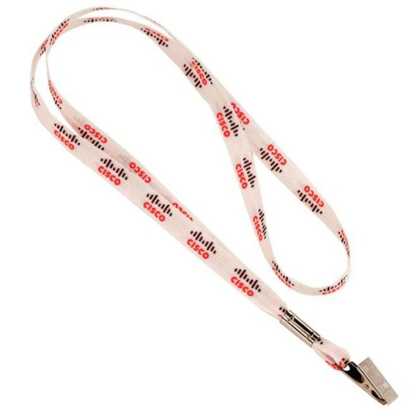 Wholesale 1/2&quot; Sublimated Lanyard w/Bulldog Clip-[NW-91903]