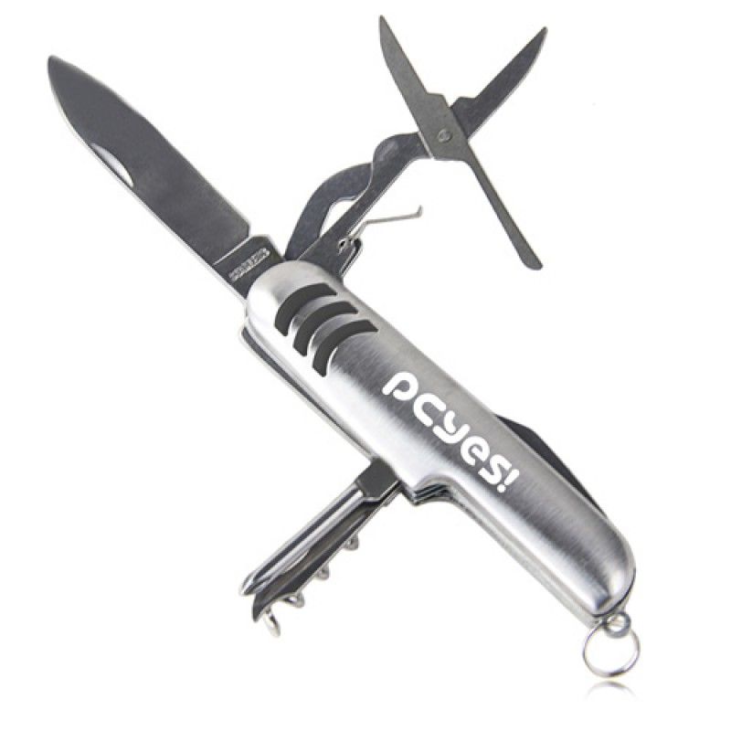 Wholesale 7-Tool Multifunction Stainless Steel Pocket Knife