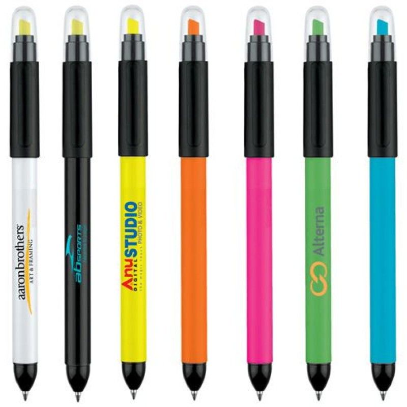 Wholesale Custom Duo Pen Highlighter