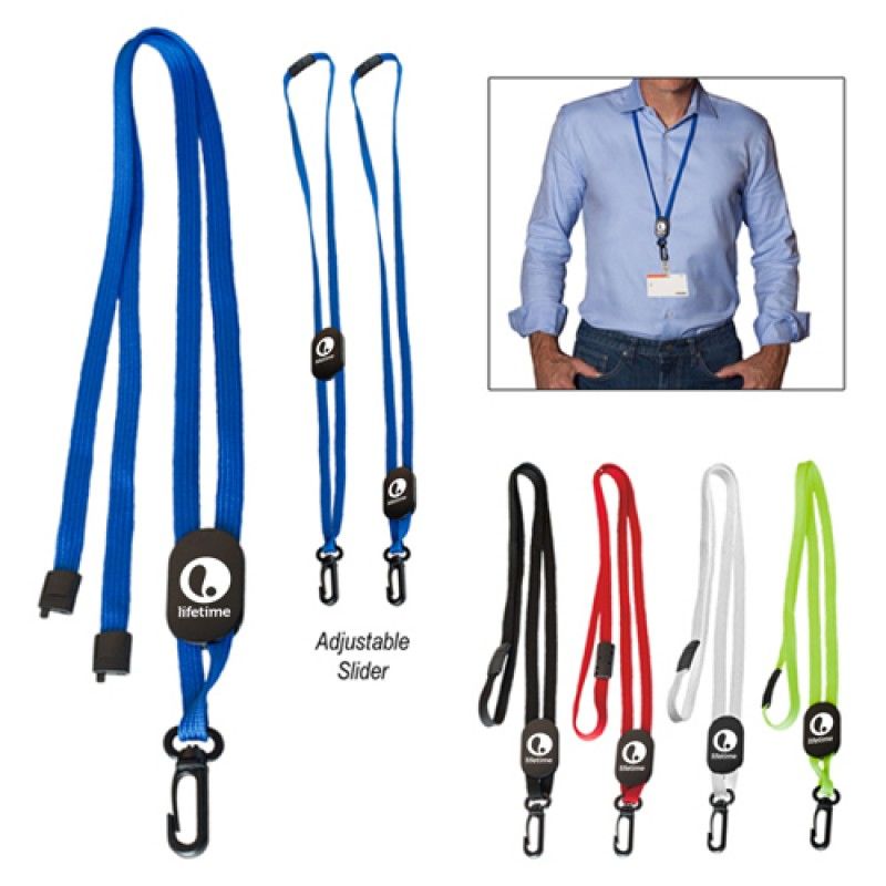 Wholesale J Hook Adjustable Lanyard