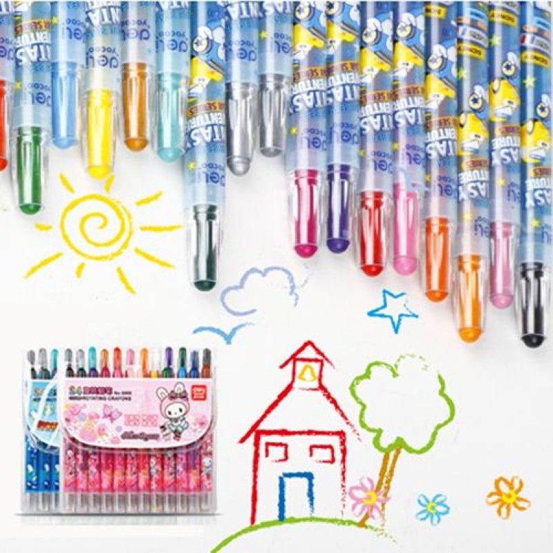 Wholesale Children Painting 24 Colors Creative Crayon