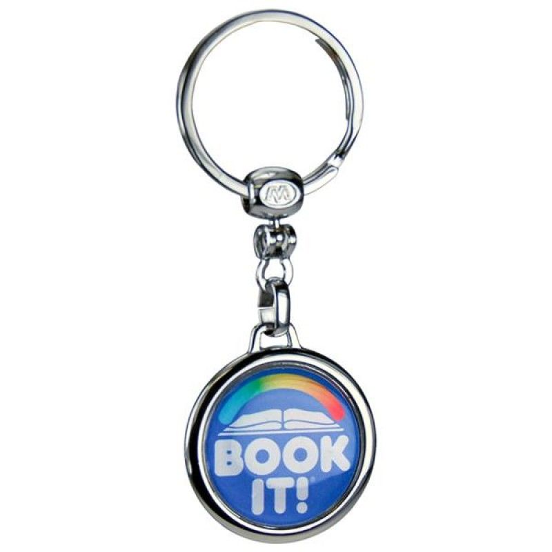 Wholesale Round Metal Dome Key Tag-[CP-27104]