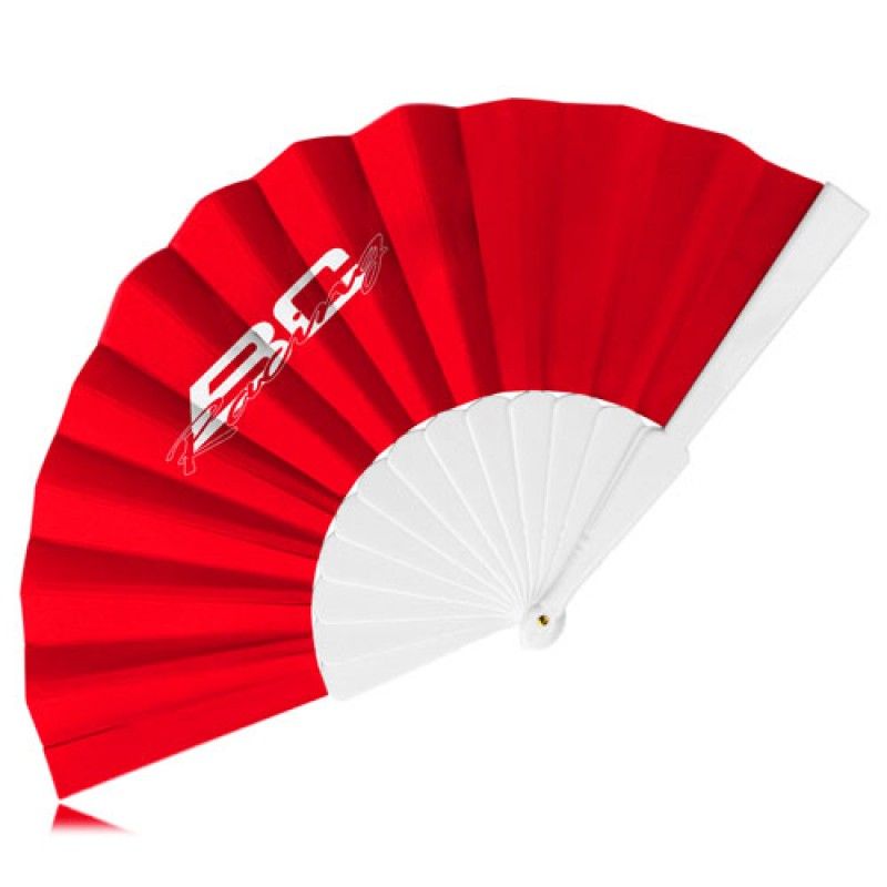 Wholesale Hand Folding Polyester Fan