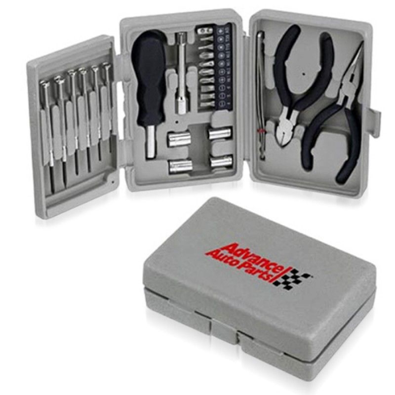 Wholesale 25-Piece Portable Deluxe Tool Kit