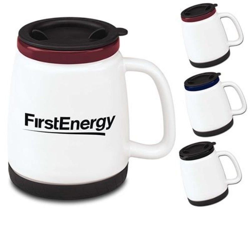 Wholesale Ceramic Travel Mug - 16 oz.-[NW-91358]